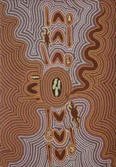 Bessie Liddle, Seven Sisters Dreaming, 1988, Acrylic on Linen