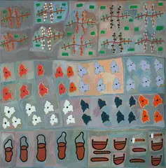 Special Place by Sheena Wilfred, 2002, Acrylic on Canvas, offered Nov 2020