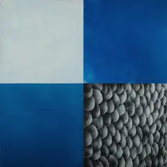 Desert Section by David Voigt, 1975, Acrylic on Canvas, sold Oct 2020