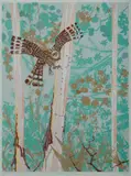 Clifton Pugh, Morning Flight of the Owl, 1986, S/Print 21/40