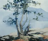 Colin Parker, Tree and River Scene