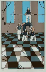 James Willebrant, Gymnastic Display, 1979, S/Print 23/40