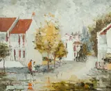 Wilmotte Williams, View to City, Sydney Terraces