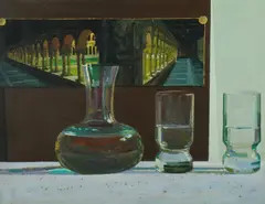 Earle Backen, Still Life: Cloister, 1980, Acrylic & Oil on Canvas