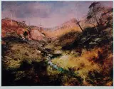 Arthur Boyd, Old Mining Country (near Bendigo), Photolithograph 43/100