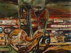 Robert Bleyerveen, New Colonies, 2001, Oil on Linen