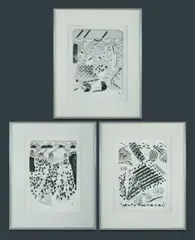 Colin Lanceley, (3), Lithograph (3) 8/10