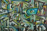 Robert J Burgess, Venus Kal[e]idoscope, 1983-87, Oil on Canvas