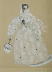 Edgar Pritchard, Desdemona, Gouache
