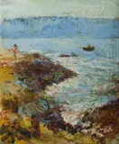 Paul Delprat, Balmoral, 1975, Oil on Panel