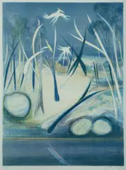 Shoalhaven by Arthur Boyd, Colour Lithograph 58/95, sold Oct 2020