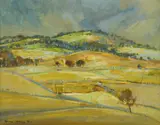 Patrick Carroll, The Storm's Light, Dunkeld, 1976, Oil on Board