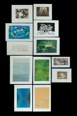 Una Foster, 12 Various Prints. Produced between 1972-1985. Various sizes: 48x35cm (largest), 15x19.5cm (smallest). S/Print & Etching (12)