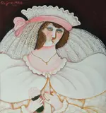Sita Gomez De Kanelba, The Bride, 1976, Acrylic on Board