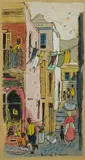 Leng Dixon, Malay Quarter, Cape Town, 1958, Ink & Gouache