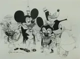 Ralph Steadman, Disneyland, Poster Print