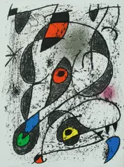 Joan Miró, Composition, Lithograph
