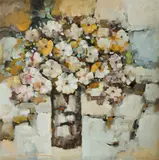 Alfredo Buenaventura, Flowers in Vase