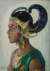 Franz Kienmayer, Duokia, 1929, Oil on Canvas on Board