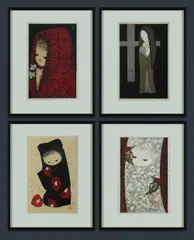 Kaoru Kawano, (4), Woodcut (4)