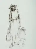 Russell Drysdale, Grandma's Shopping Day