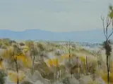 Ray Crooke, North Queensland Landscape, W/Clr & Gouache