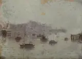 Percy Lindsay, Morning, Sydney Harbour