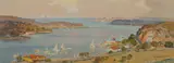 James Ranalph Jackson, The Spit Sydney, Oil on Canvas