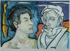 Juan Davila, Untitled Figure 100, 2013, Provenance: Kalli Rolfe Contemporary Art,