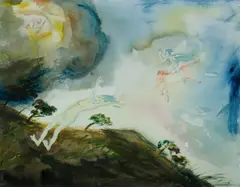 Ken Unsworth, Untitled, 2007, W/Clr & Gouache