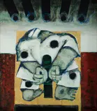 Leonard French, Untitled (Political Prisoner)