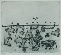 Chopped Trees by Fred Williams, 1965-66, Aquatint 4/35, sold Aug 2020
