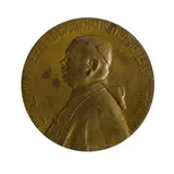Dora Ohlfsen-Bagge, Cardinal William Henry O'Connell (Boston)' 1911. High relief bronze. Signed 'Gvlielmvs Archiepiscopvs Bostoniensis MCMVII; Anno Centesimo Dioeceseos Feliciter Peracto / Vigor in Ardvis.' Provenance: Art Gallery of NSW; Gardner Museum (USA); Yale University; Harvard Art Museum. Aquired: from private collector, 2000. (Dia. 6cm)