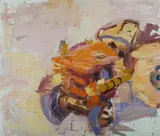 Craig Waddell, Stuck on You, 2004, Oil on Canvas