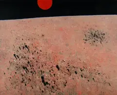 Basil Hadley, Red Planet, 1976, Oil on Linen