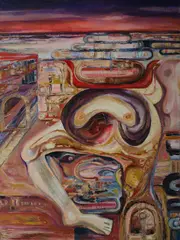 Robert Bleyerveen, Regenderation, 2001, Oil on Linen