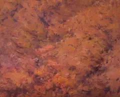Autumn by Warwick Fuller, 1986, Oil on Board, sold Aug 2020