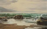Melvin Duffy, Toward Pretty Point (South Coast, NSW), Oil on Canvas on Board