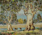 Thomas Boyd, Widden Valley, Oil on Board
