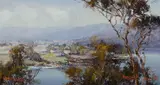 Werner Filipich, Hawkesbury, 1987, Oil on Canvas on Board