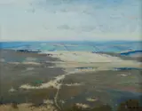 John Maudson, Megalong Valley #2, 1989, Oil on Canvas on Board