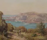 Robert Simpson, Ulladulla Headland, Oil on Board