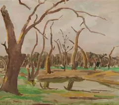 William Jock Frater, Landscape, Oil on Board
