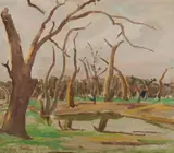 William Jock Frater, Landscape, Oil on Board