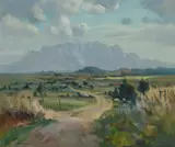 John Samuel Loxton, Mount Roland, Tasmania, Oil on Canvas