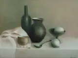 Catherine Hickson, Barton Spoon, 2004, Oil on Linen