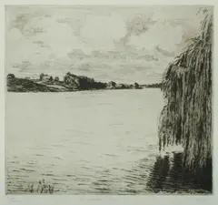 Sydney Ure Smith, The Hawkesbury, Windsor, Etching 20/30