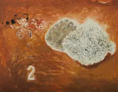Event No. 2 by Douglas Watson, 1965, Mixed Media on Board, sold Aug 2020