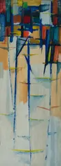 Douglas Watson, Elevation Abstract, 1957, Oil on Board
