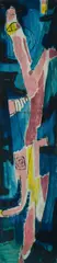 Douglas Watson, Totem, Oil on Board